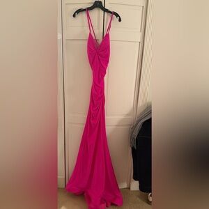 Elegant Pink Prom Dress